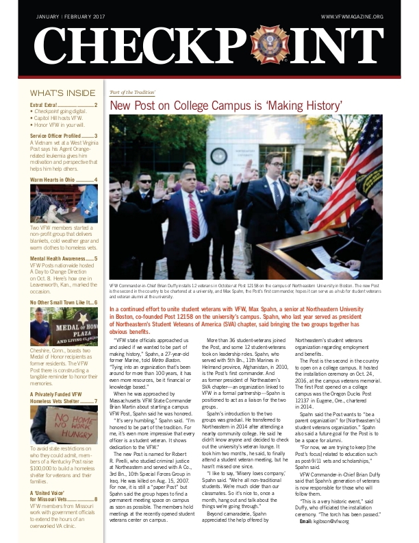 VFW Checkpoint Magazine