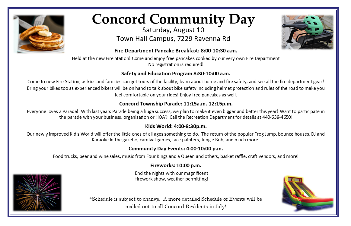 Concord Community Day 2024