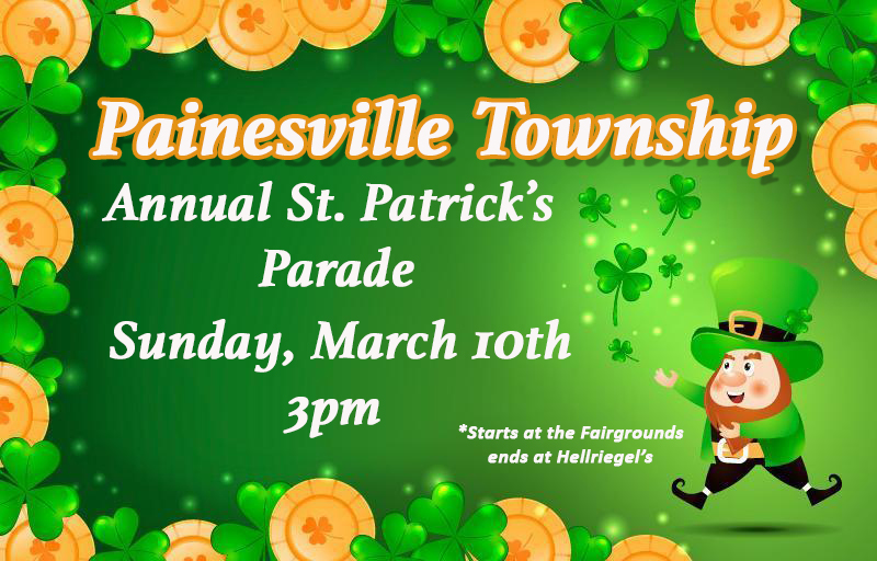 St. Patrick's Day Parade Event Flyer