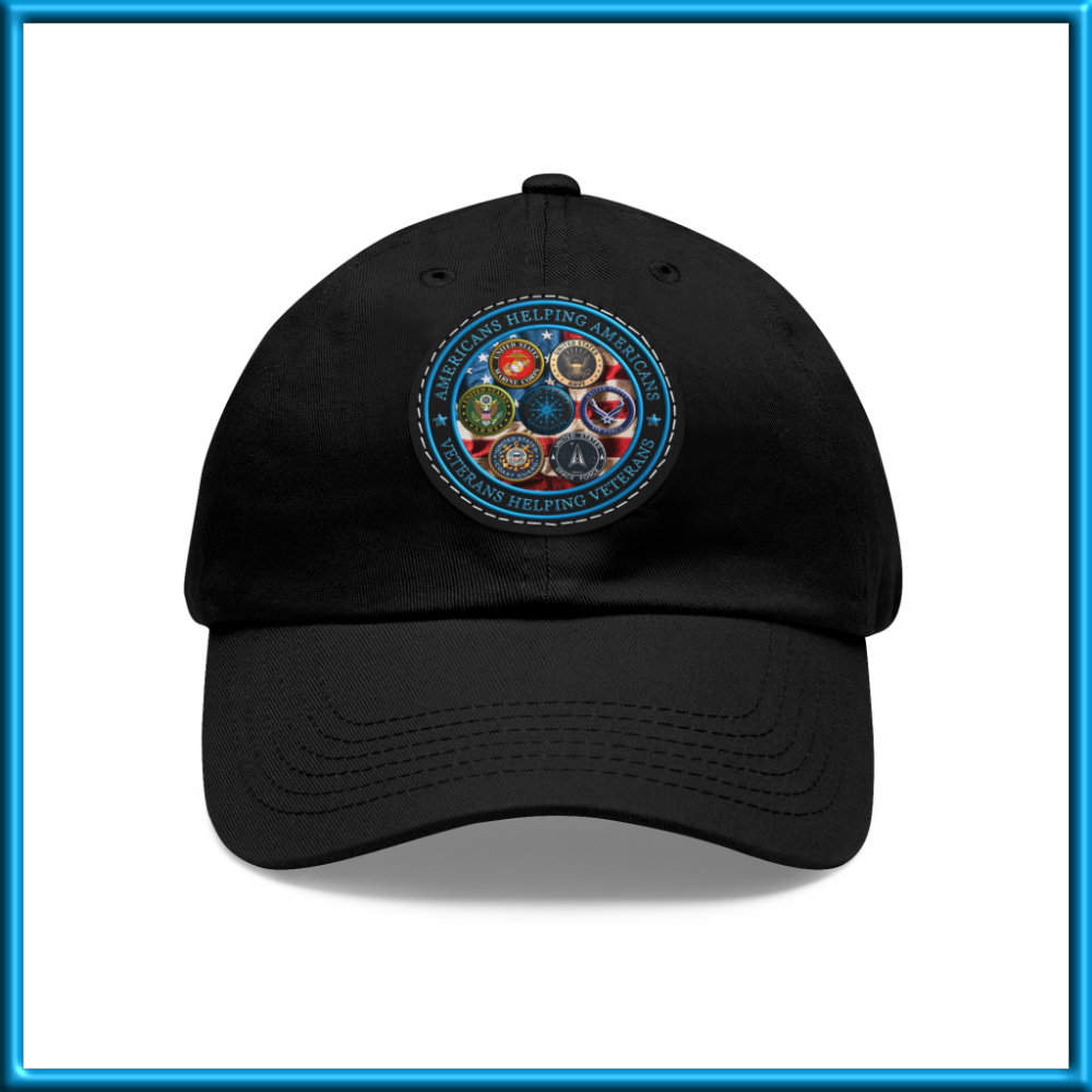 SZM Challenge Coin Hat with Leather Patch