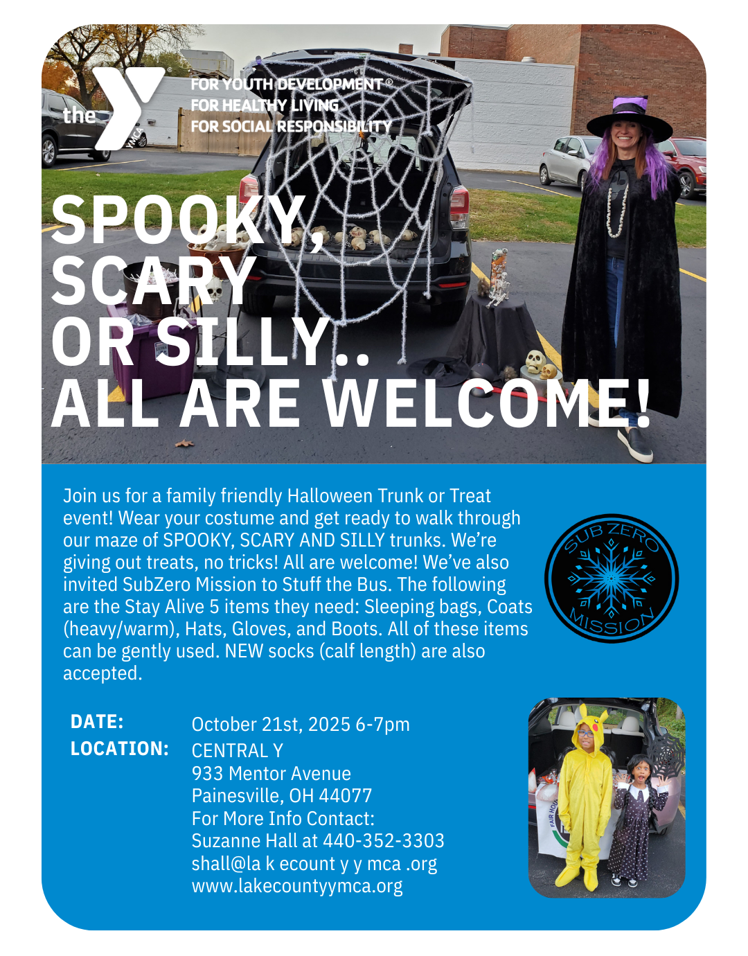 SZM YMCA Trunk or Treat